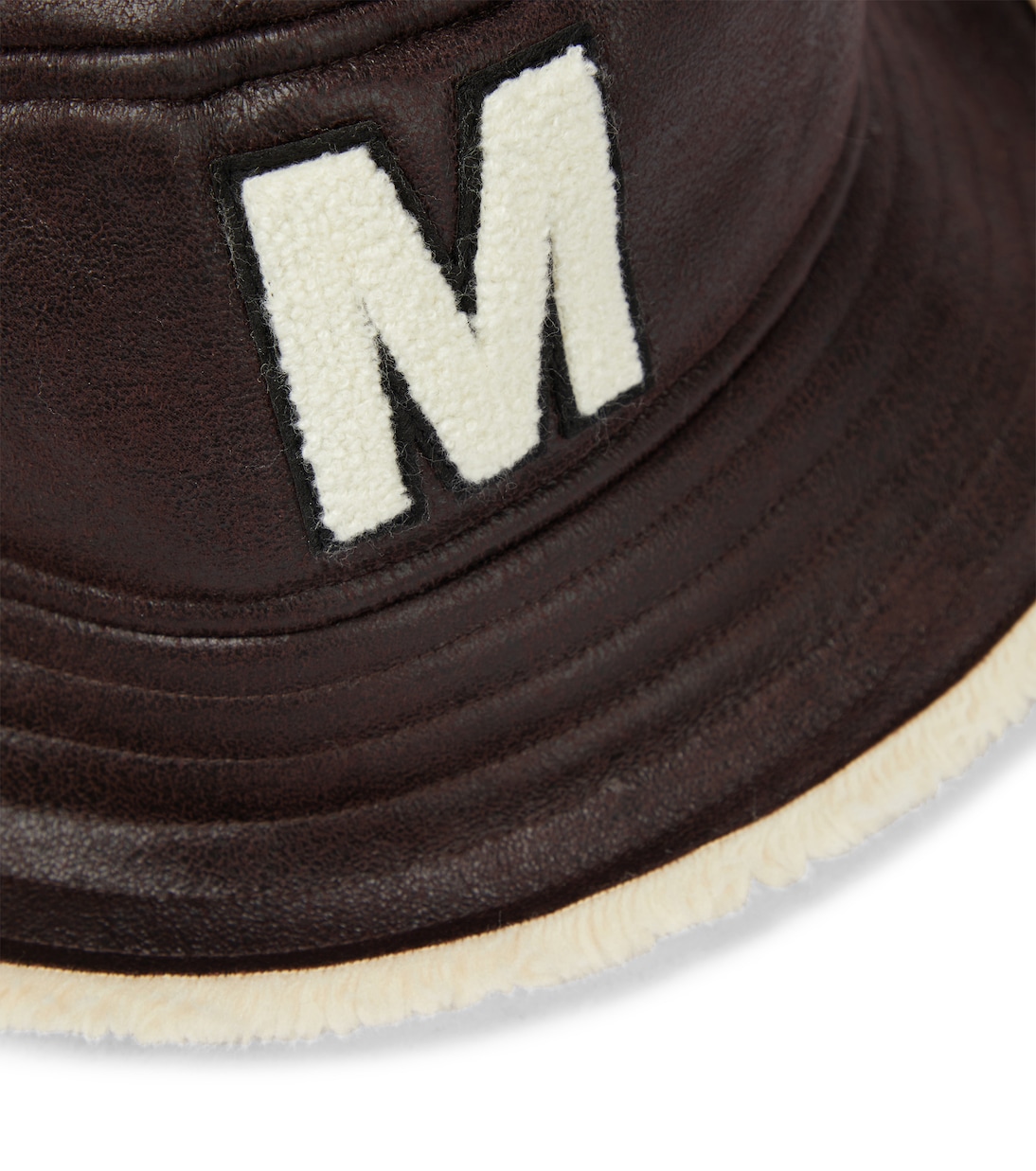 Cappello da pescatore in similpelle | MM6 Maison Margiela Kids