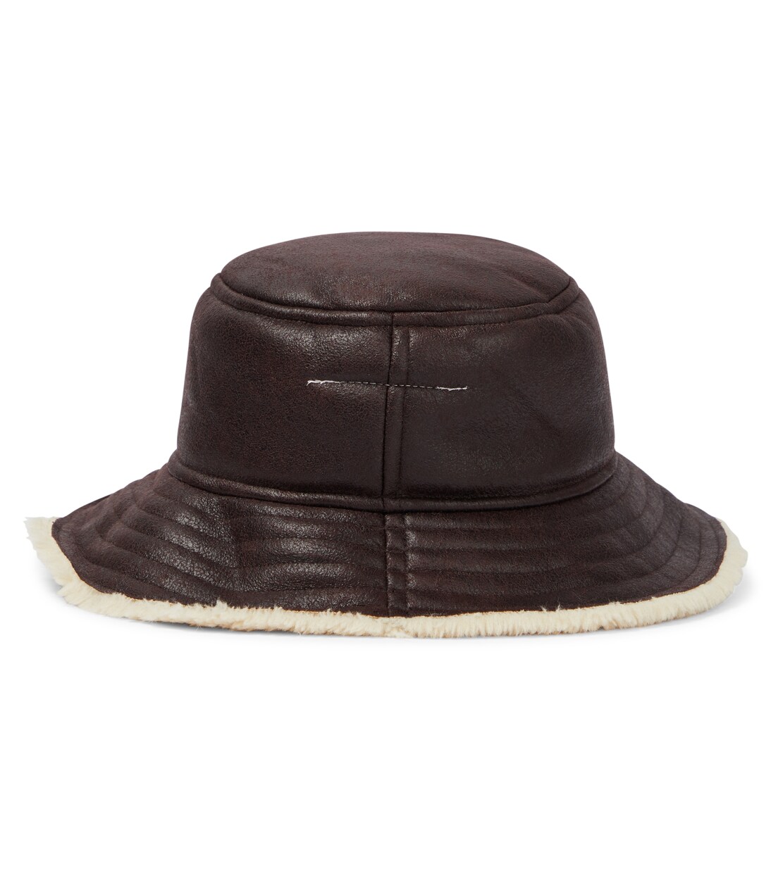 Cappello da pescatore in similpelle | MM6 Maison Margiela Kids