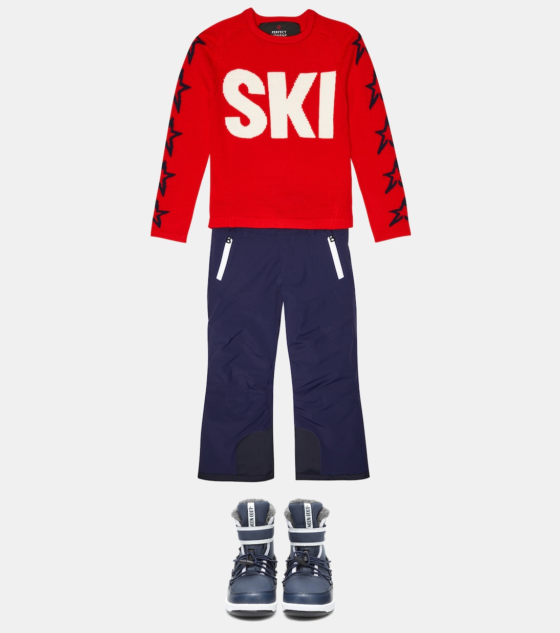 Intarsia wool sweater | Perfect Moment Kids