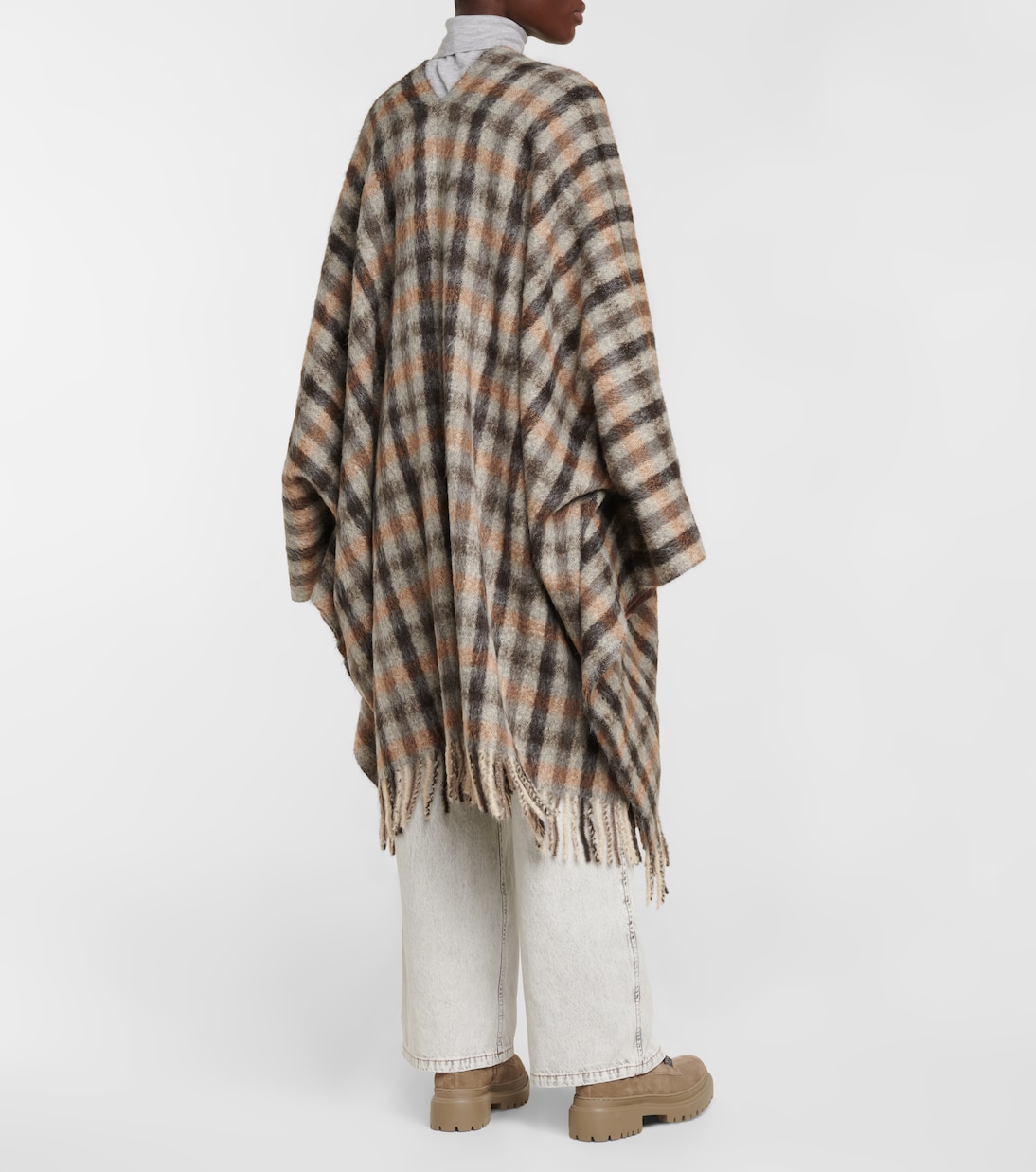 Scialle in misto lana | Brunello Cucinelli