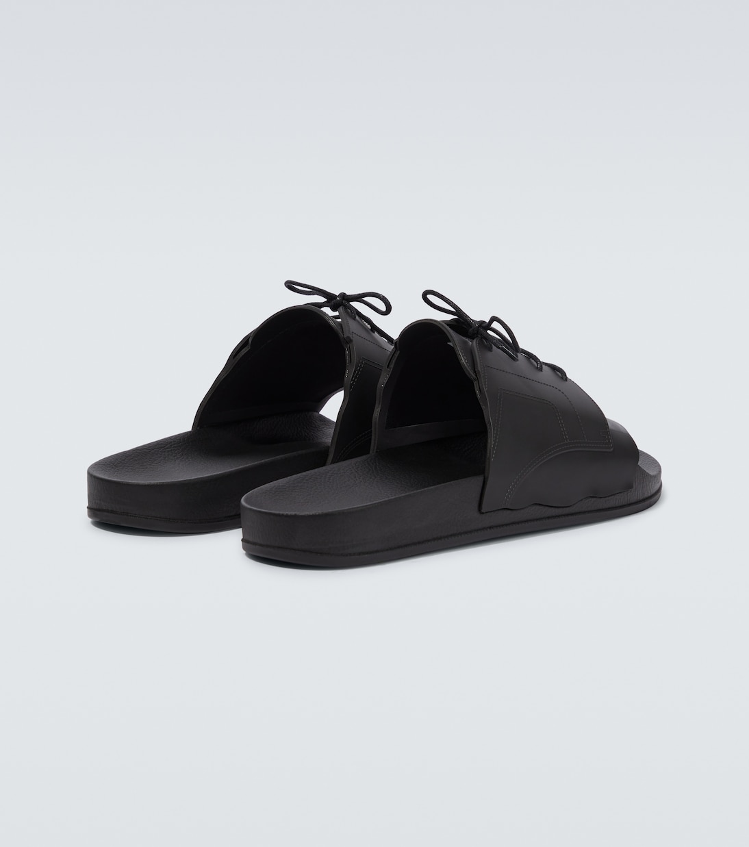Lace-up rubber slides | Maison Margiela