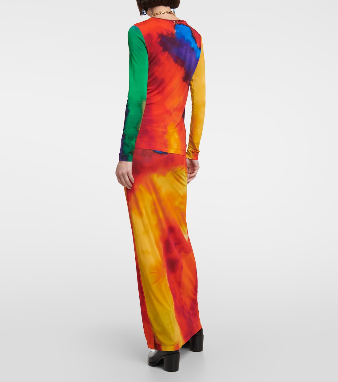 Printed jersey top | Rabanne