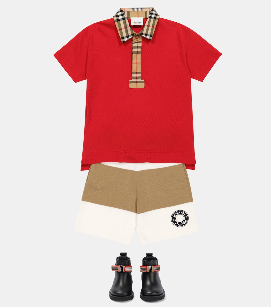 Short en laine mélangée | Burberry Kids