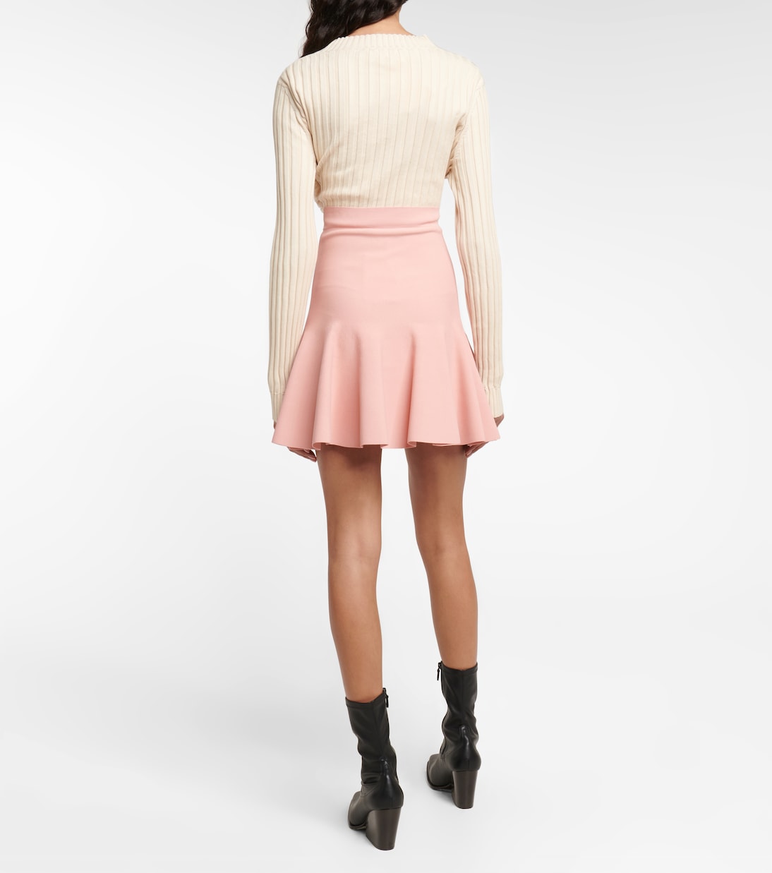 Geriffelter Minirock | Stella McCartney