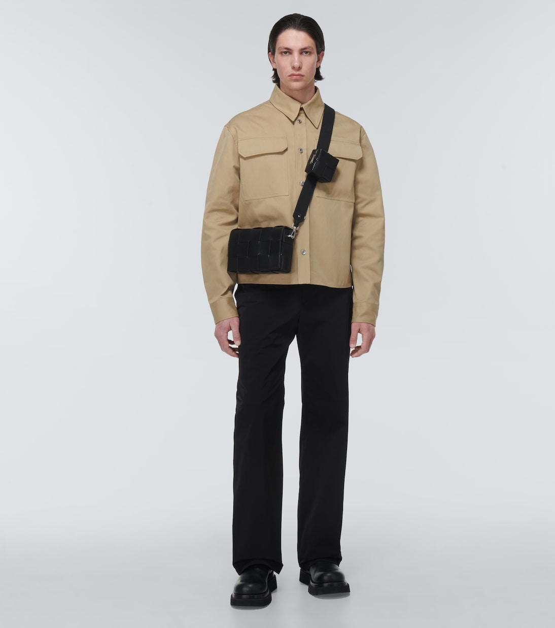 Borsa a tracolla Cassette in pelle | Bottega Veneta