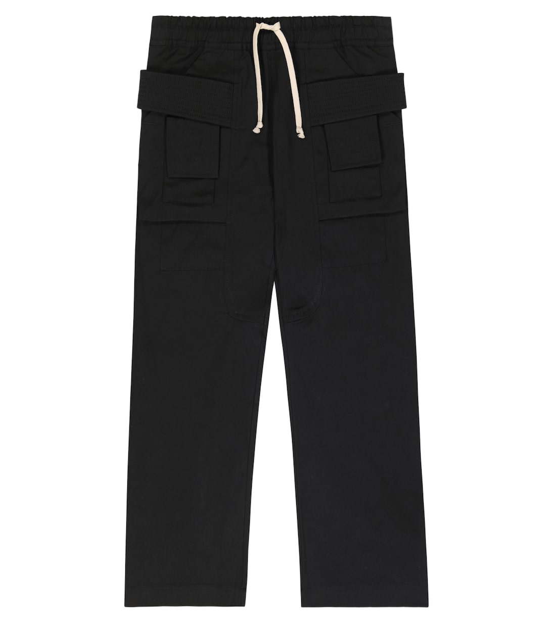 Pantalones cargo anchos de algodón | Rick Owens Kids