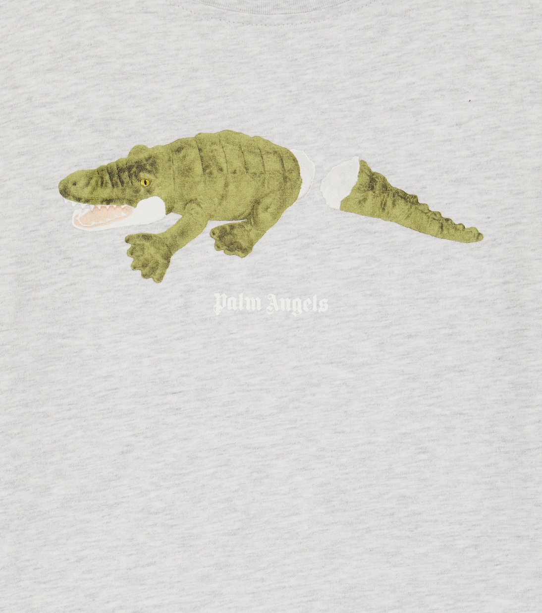 Camiseta en jersey de algodón estampada | Palm Angels Kids