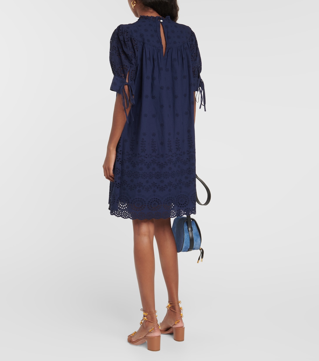 Broderie anglaise cotton minidress | Polo Ralph Lauren