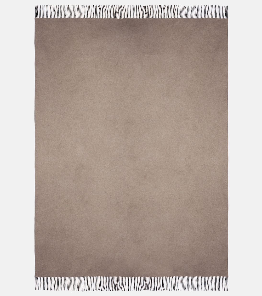 Fringed silk throw | Brunello Cucinelli