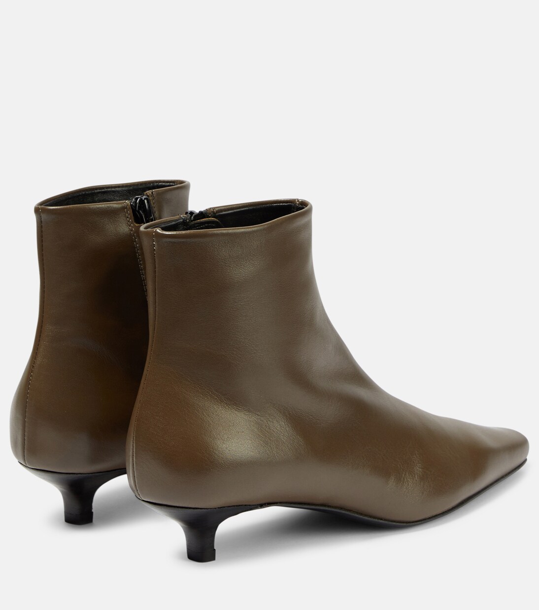 Ankle Boots aus Leder | Toteme