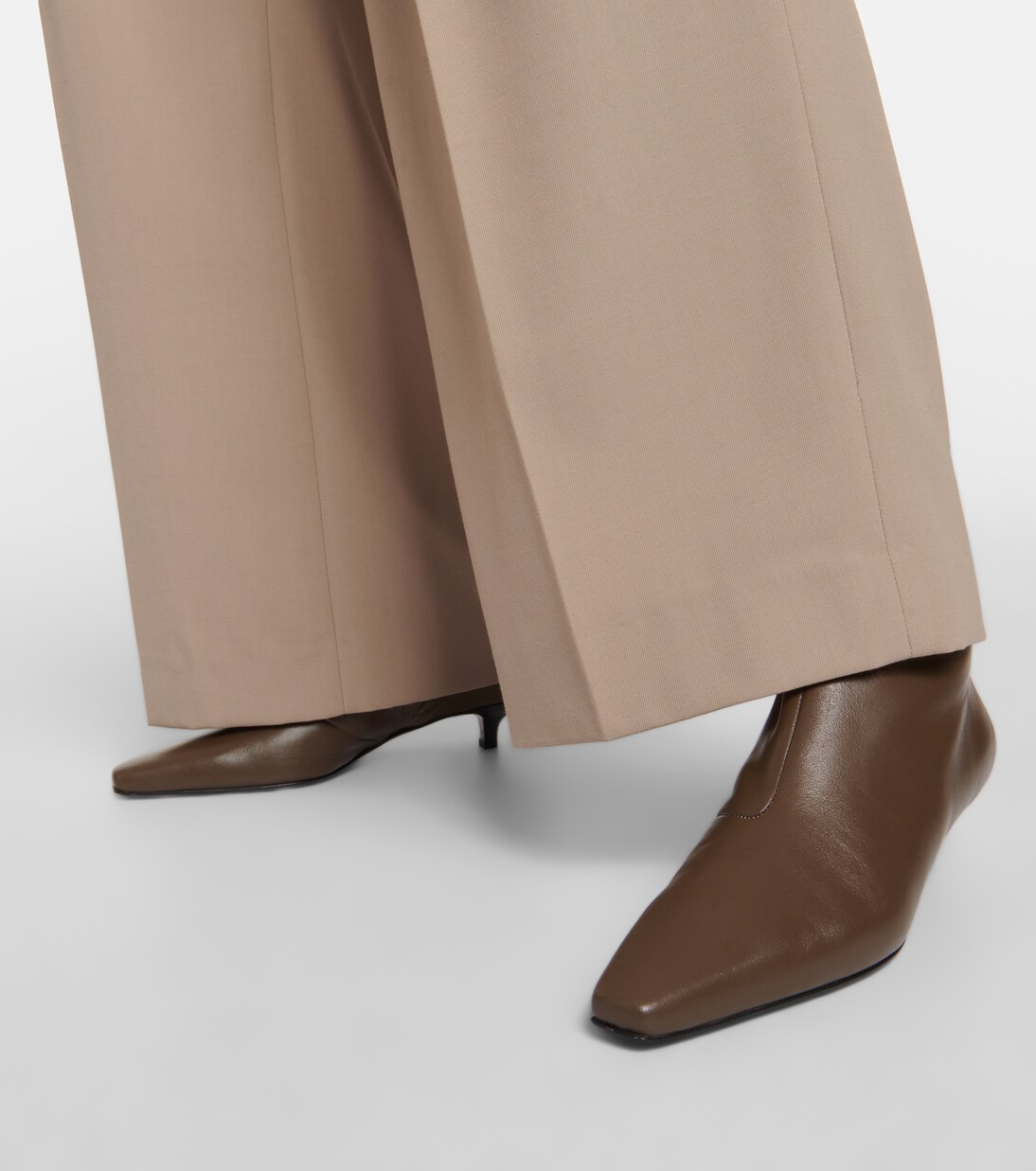 Ankle Boots aus Leder | Toteme