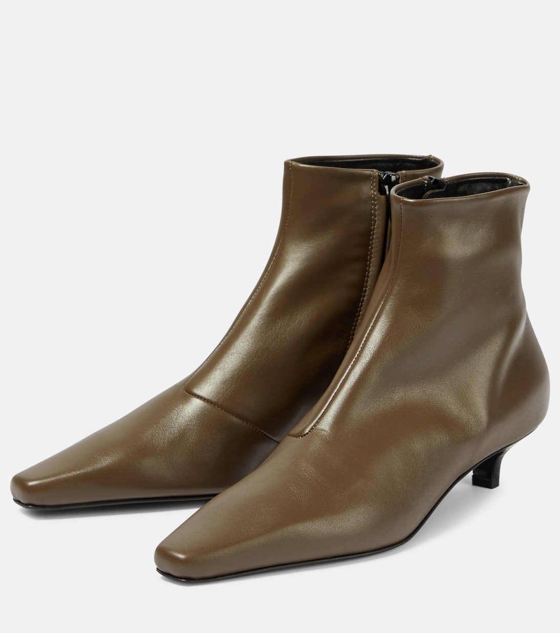 Ankle Boots aus Leder | Toteme