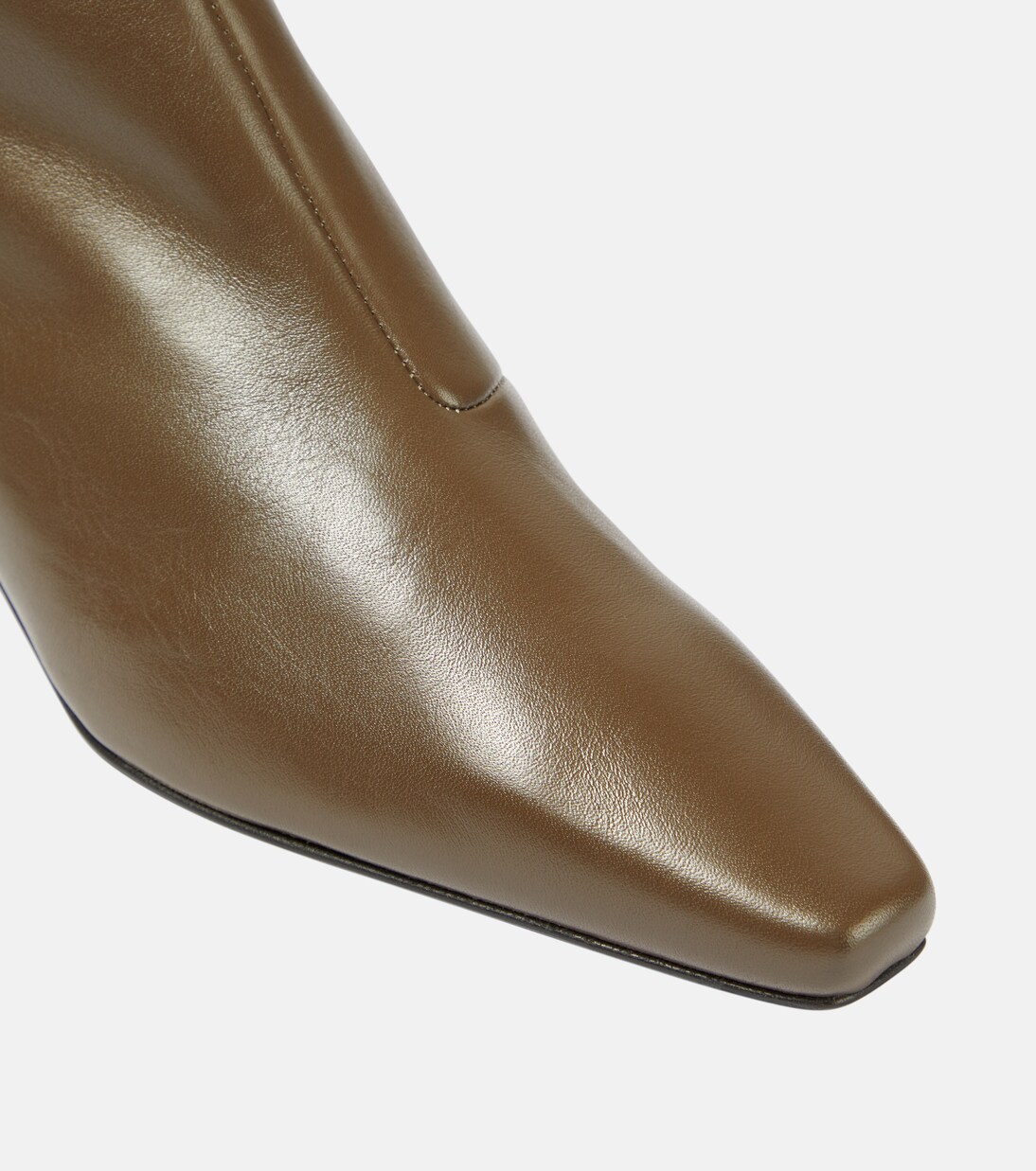 Ankle Boots aus Leder | Toteme