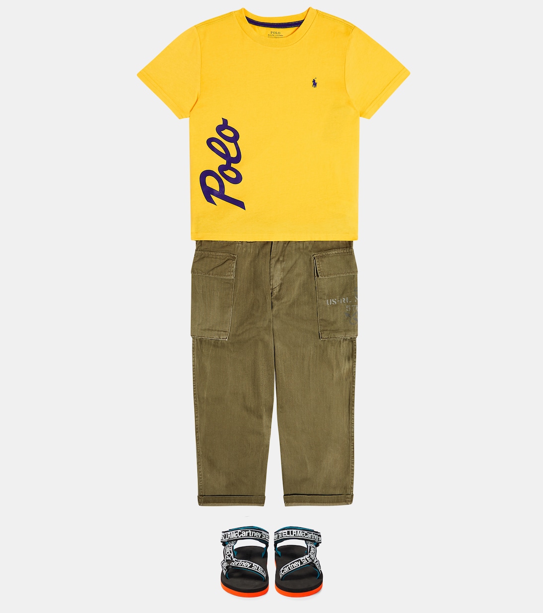 Pantalones cargo de algodón | Polo Ralph Lauren Kids