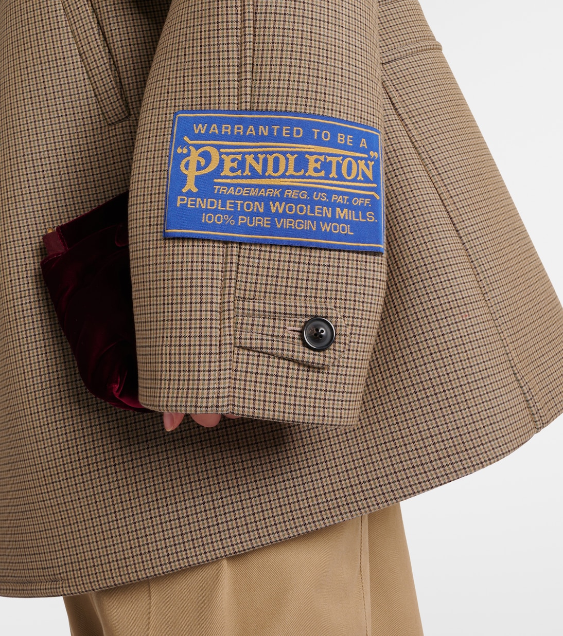 X Pendleton Jacke aus einem Baumwollgemisch | Maison Margiela