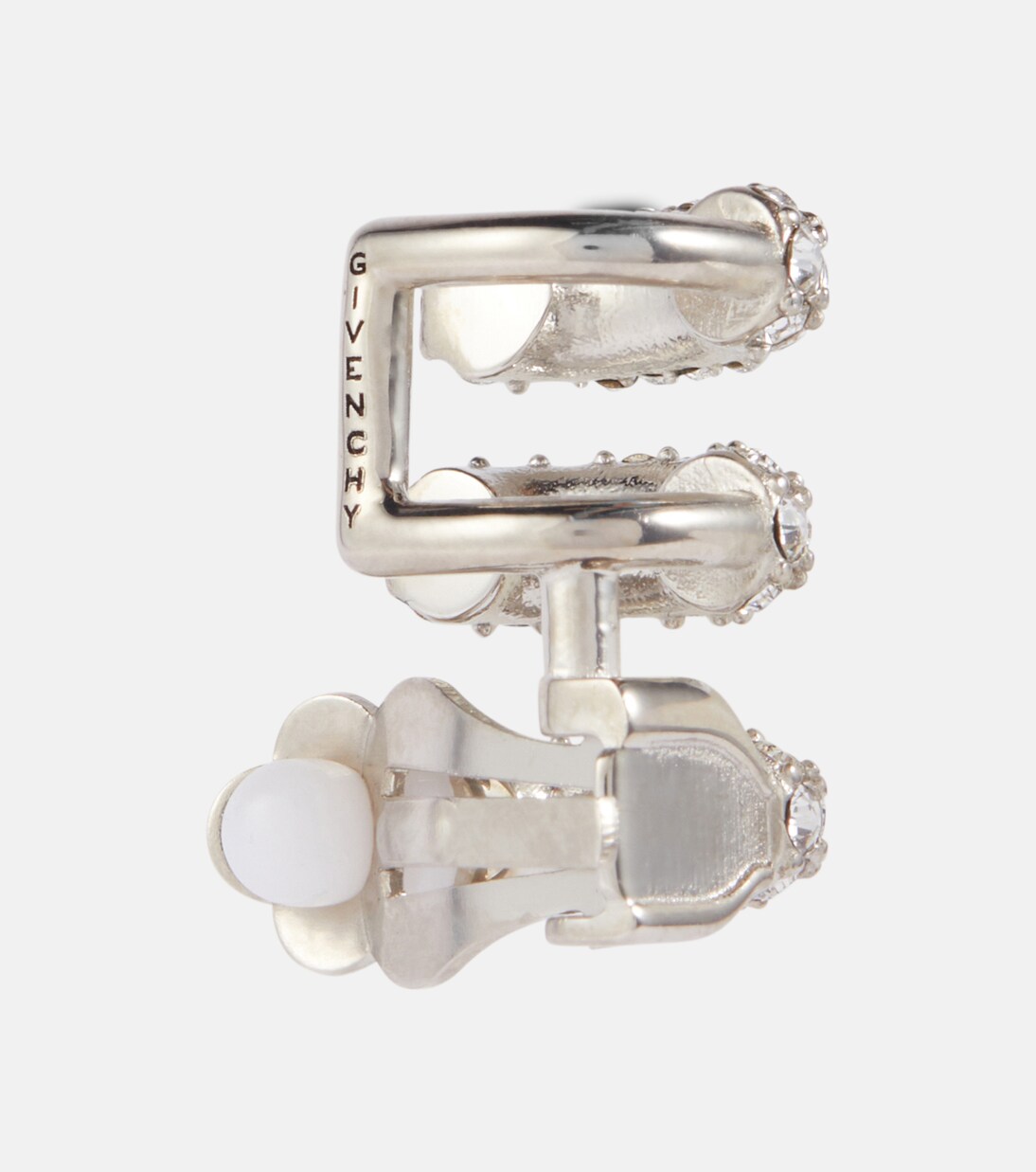 Orecchini Stitch GIVENCHY con dettagli in cristallo per un look giovane e chic