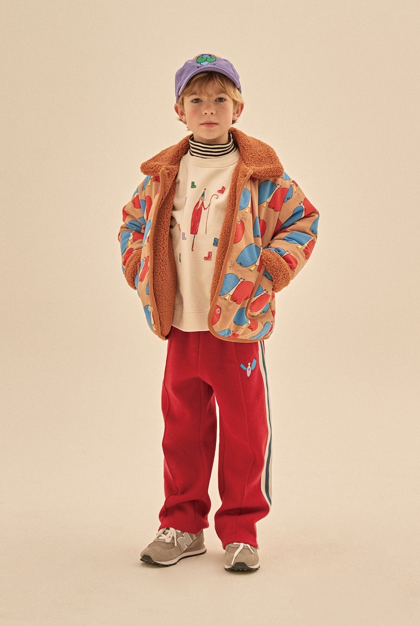 Reversible printed cotton jacket | Jellymallow