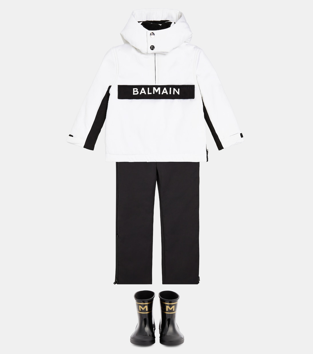 Chaqueta de esquí con logo | Balmain Kids