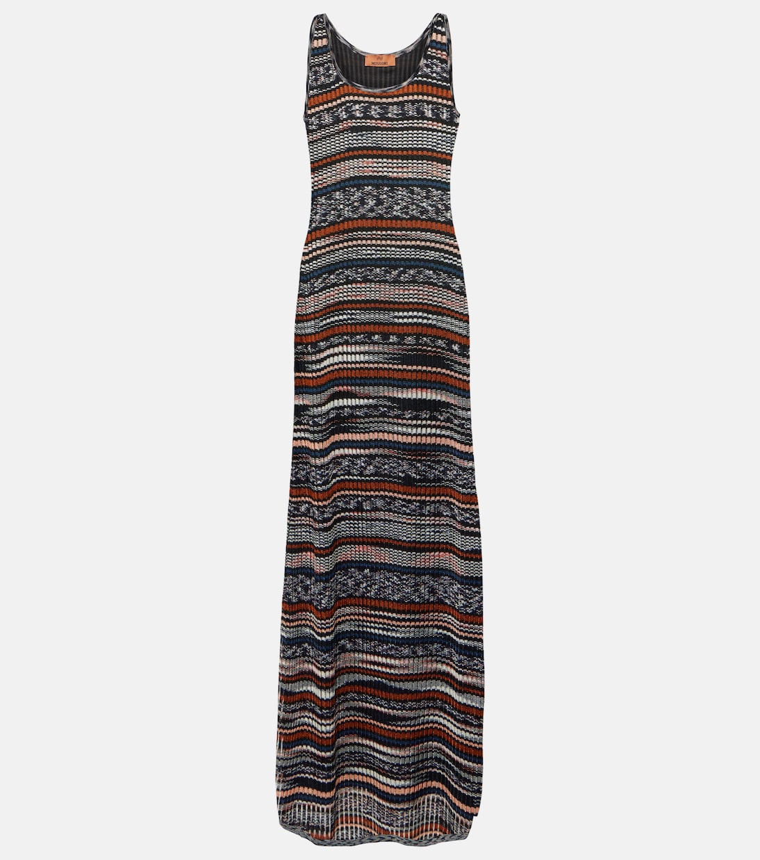 Abito lungo a righe | Missoni