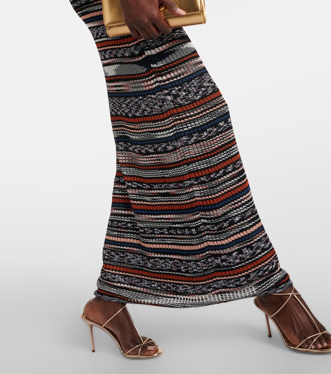 Abito lungo a righe | Missoni