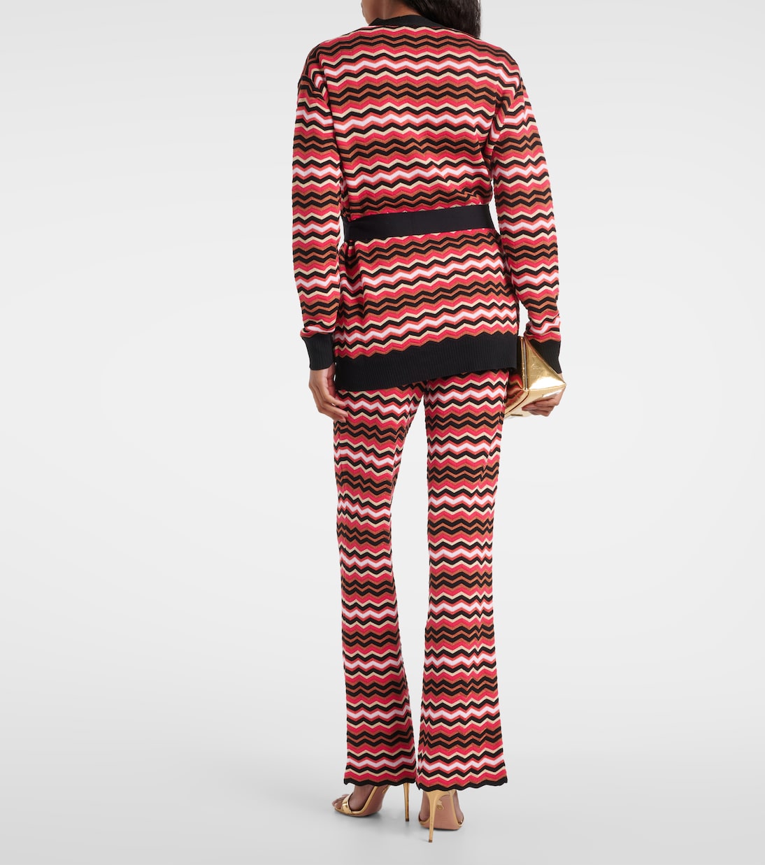 Cárdigan de mezcla de algodón en zigzag | Missoni