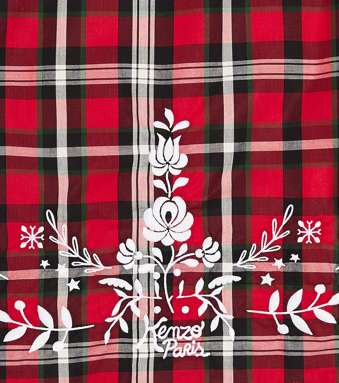 Camicia in cotone tartan | Kenzo Kids