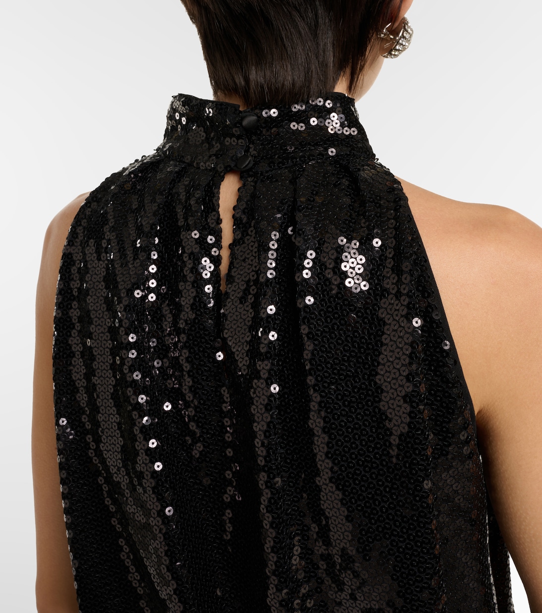 Dove sequined halterneck top | Diane von Furstenberg