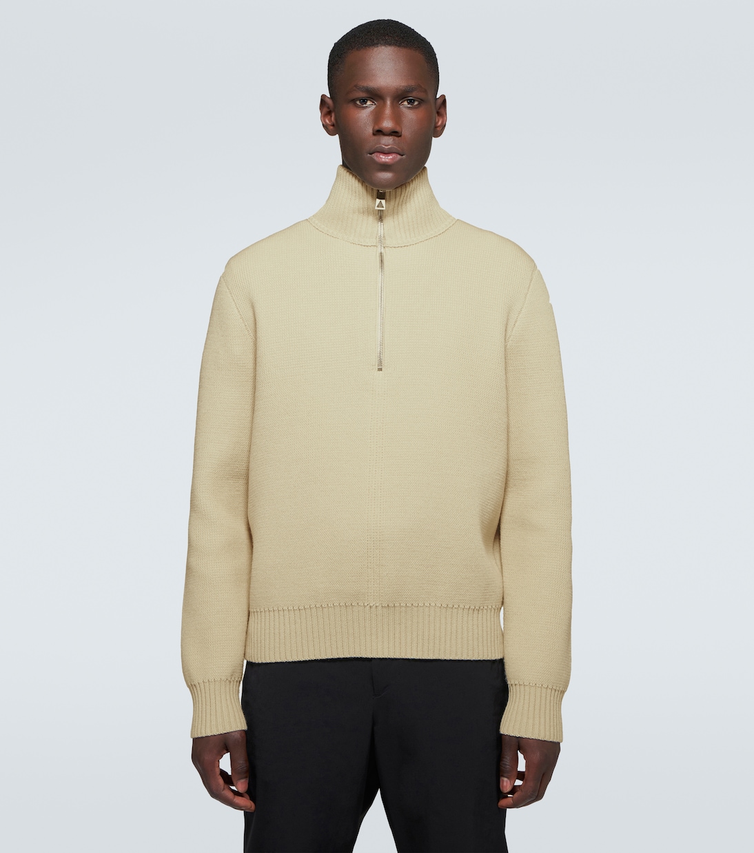 Wool half-zip sweater | Bottega Veneta