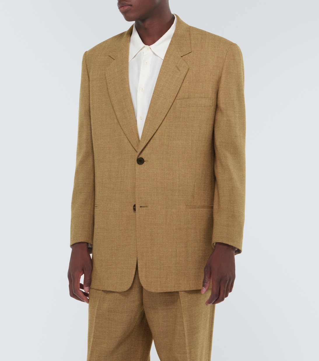 Abram single-breasted virgin wool blazer | The Row
