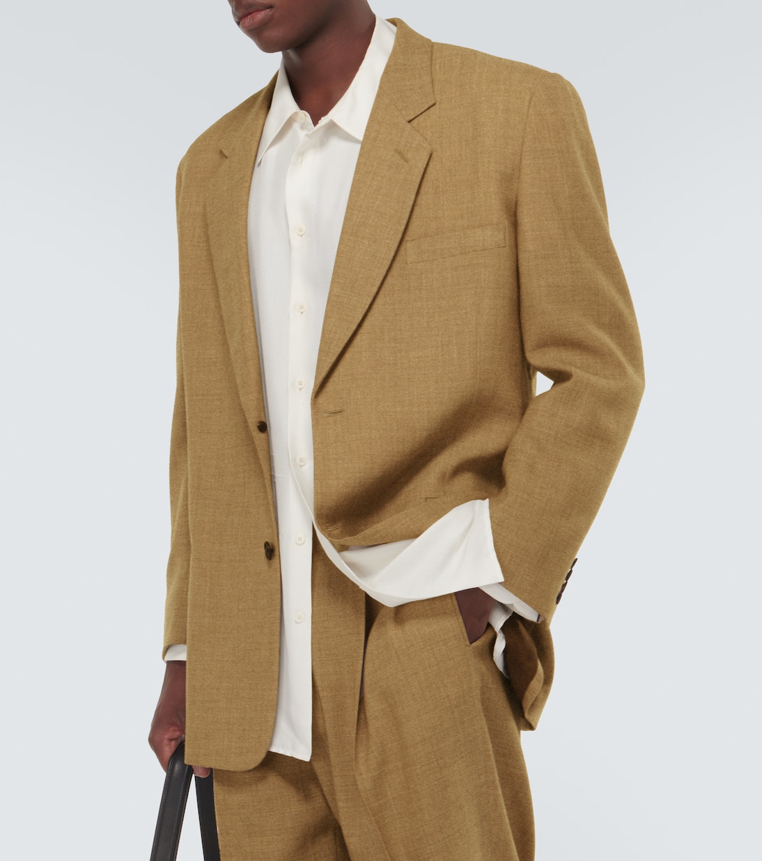 Abram single-breasted virgin wool blazer | The Row