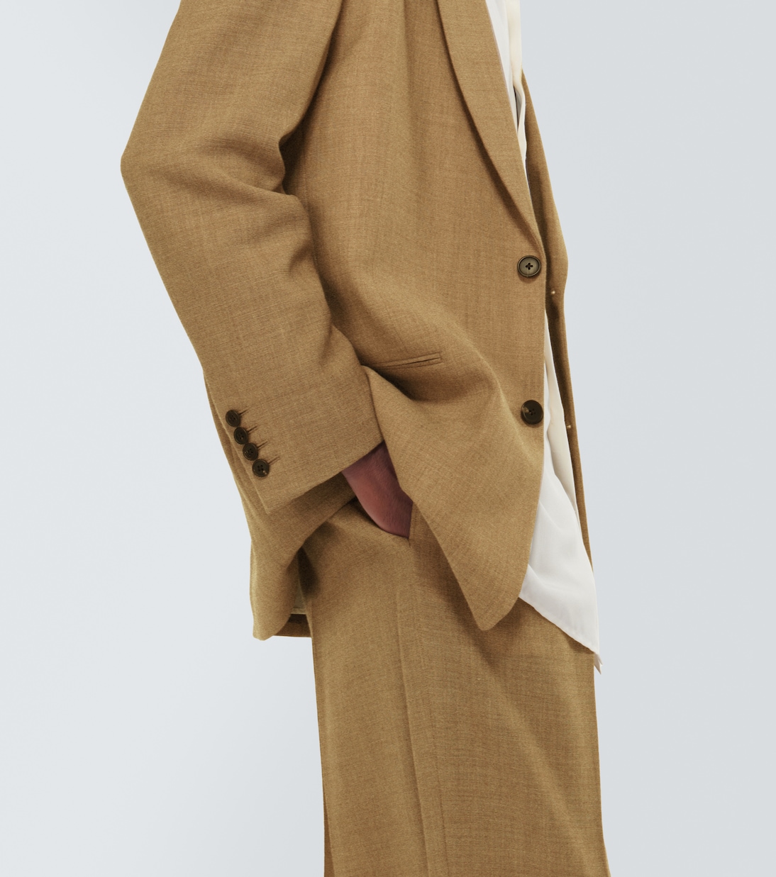 Abram single-breasted virgin wool blazer | The Row