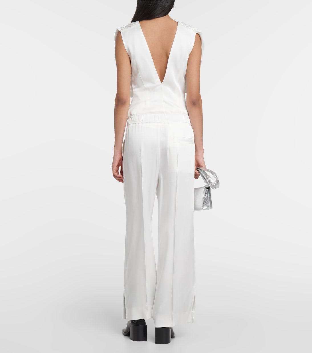 Pantaloni in raso | Jil Sander