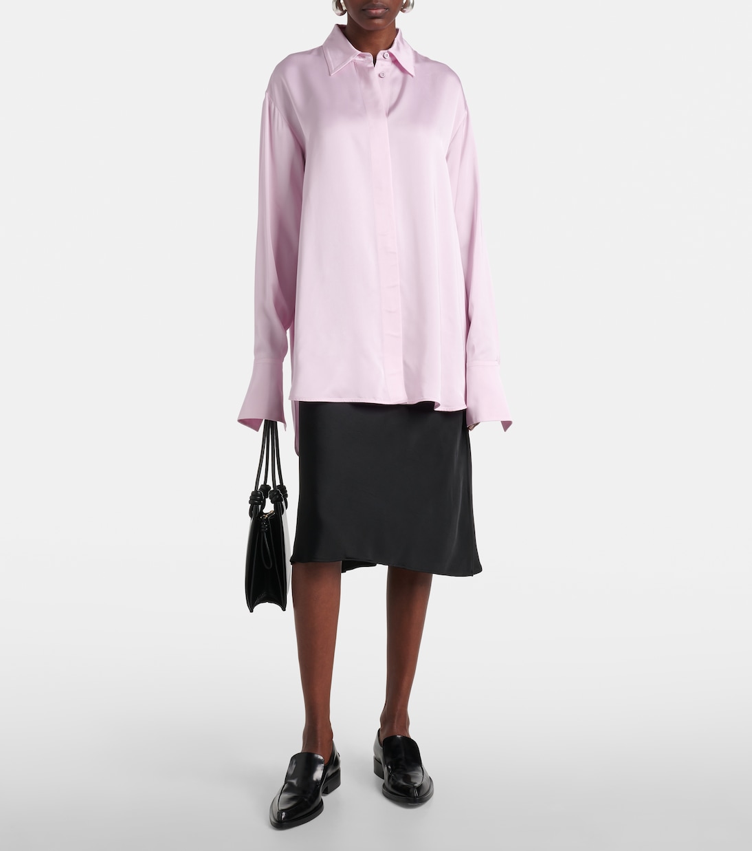 Powder satin shirt | Jil Sander