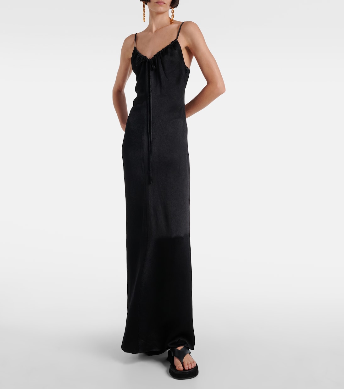White Label Maxikleid Harper aus Satin | Proenza Schouler