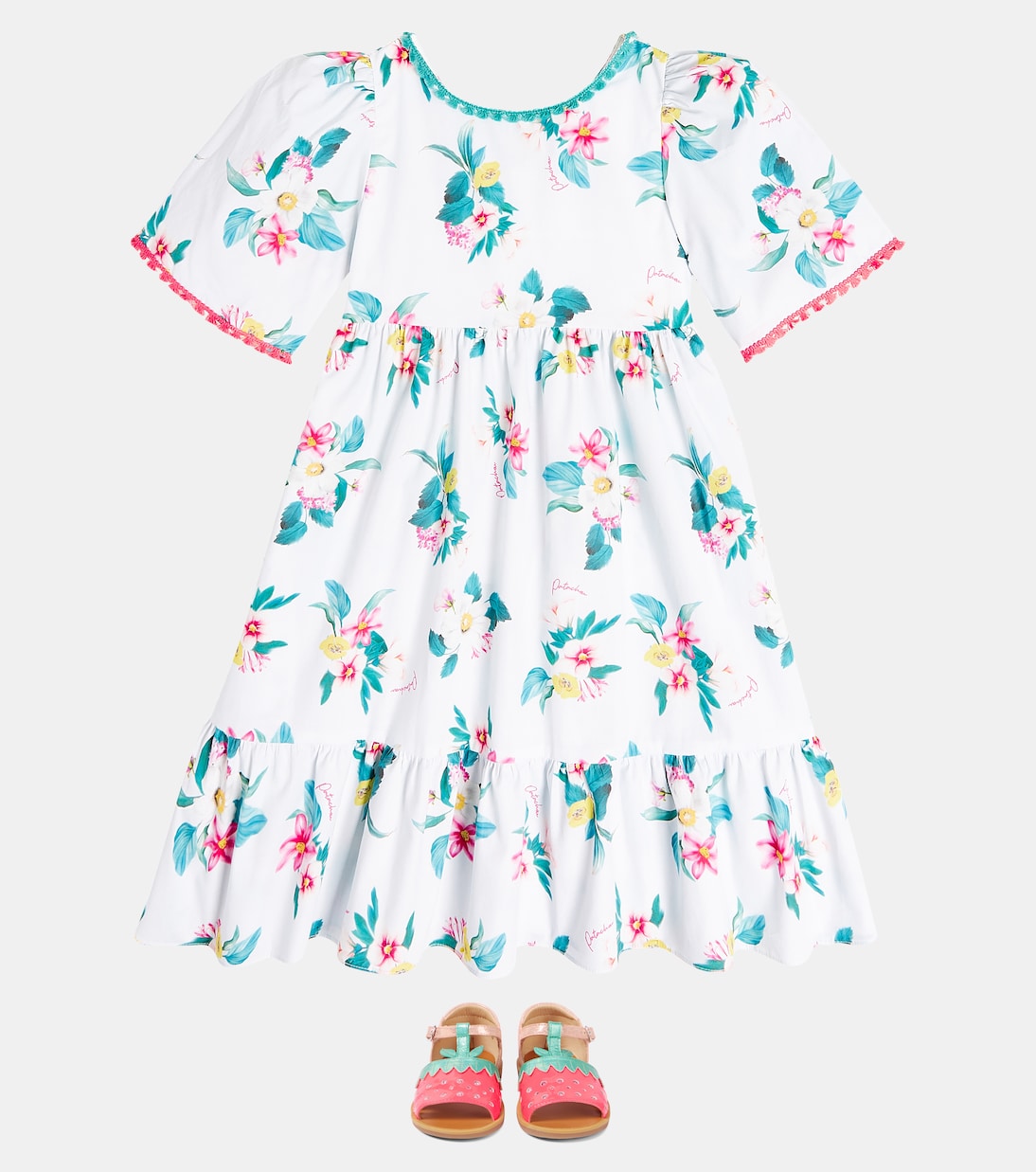 Bedrucktes Kleid aus Baumwolle | Patachou