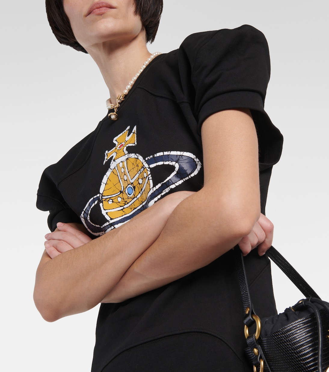 Vestido camiseta Orb de jersey de algodón | Vivienne Westwood
