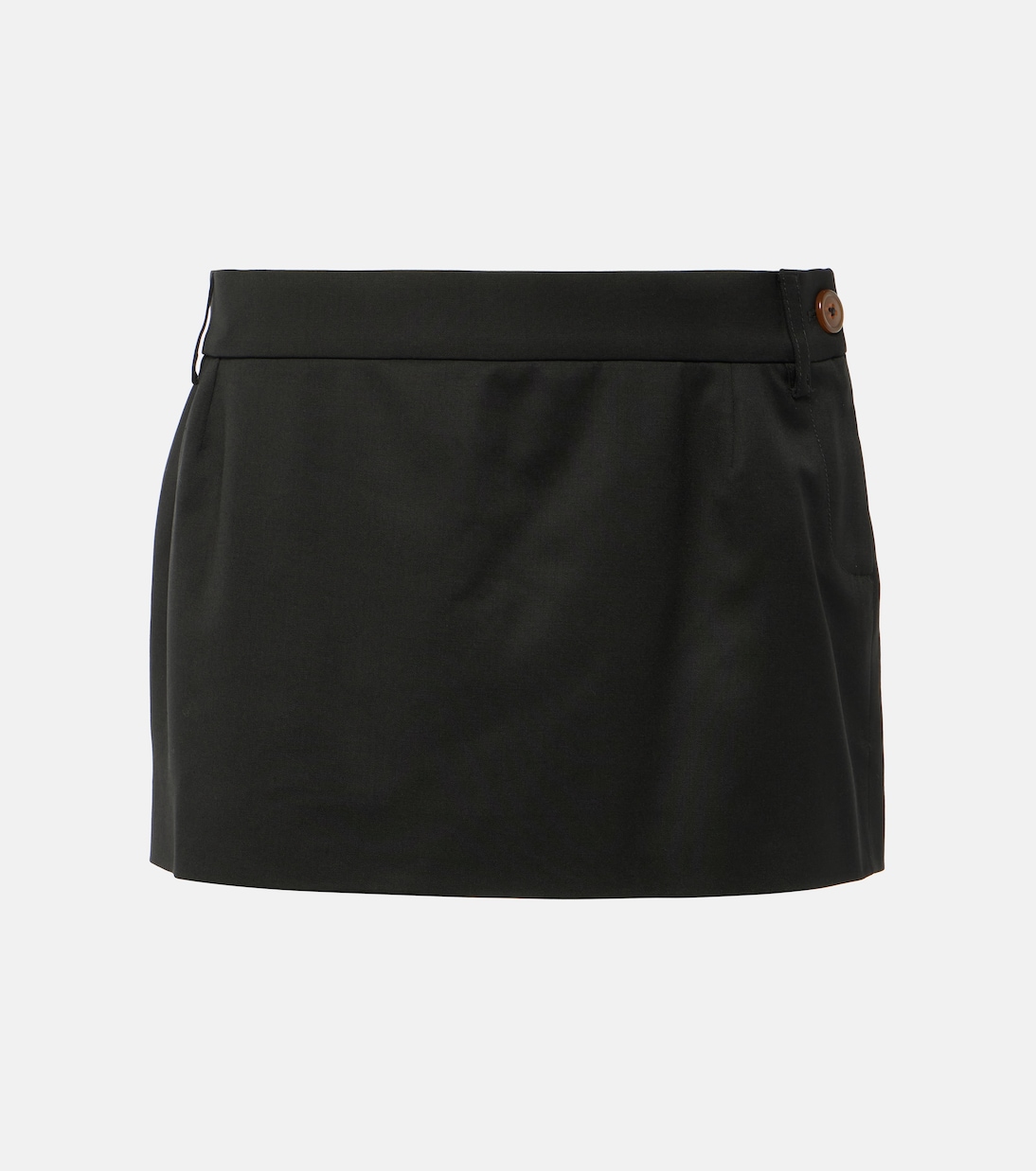 Minifalda de lana de tiro bajo | Vivienne Westwood