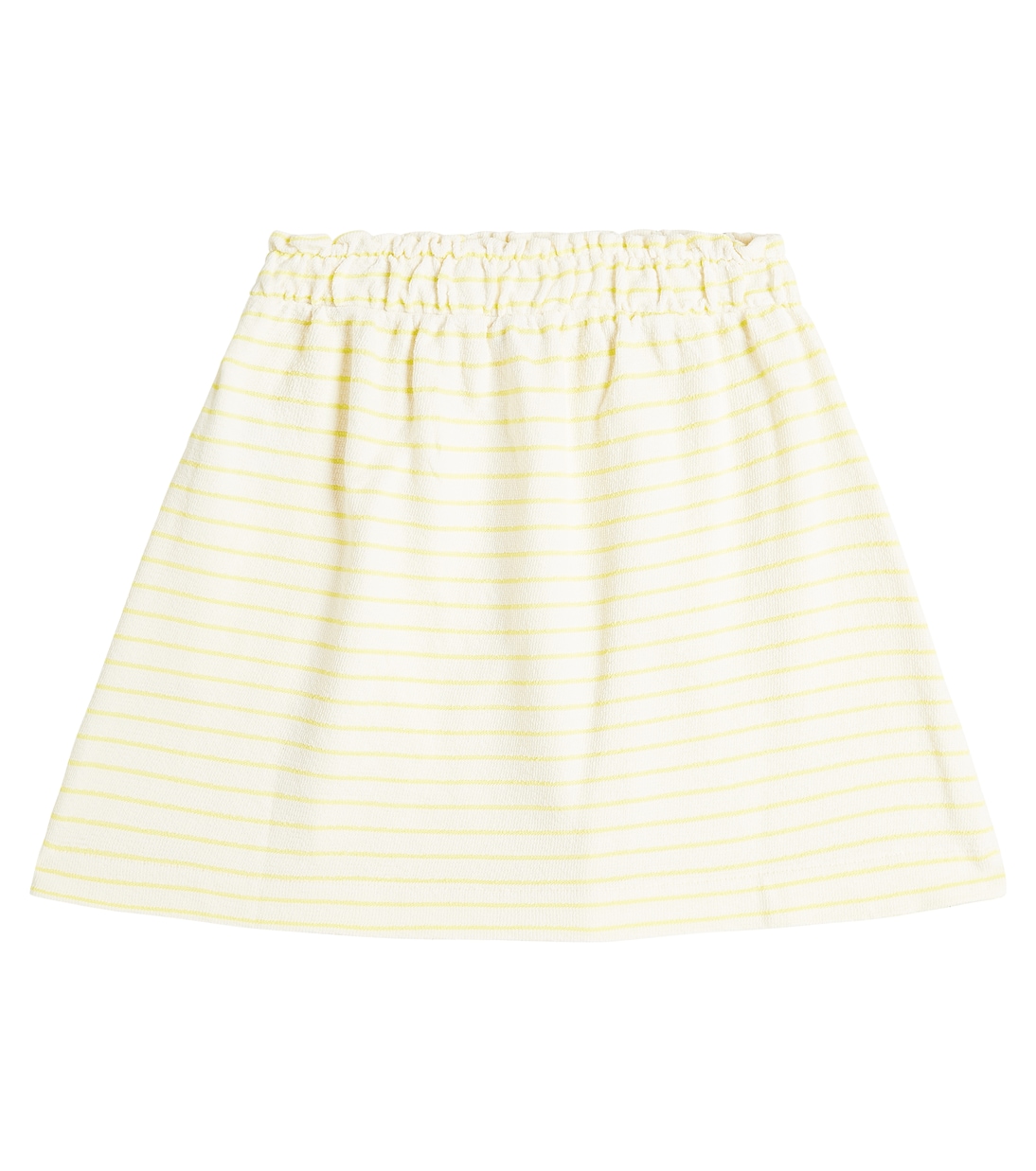 Gonna in jersey di cotone a righe | Bonpoint
