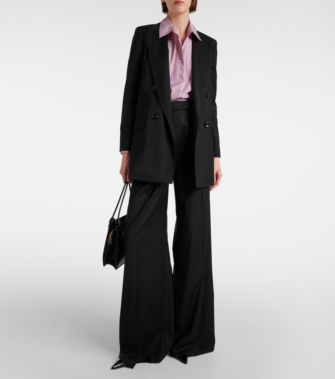 Pantalon ample Rimini en laine vierge | Max Mara