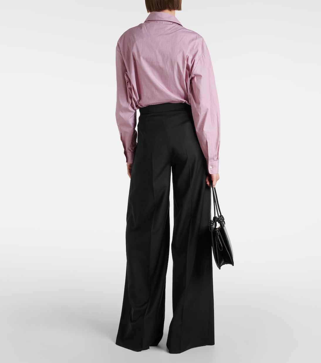 Pantalon ample Rimini en laine vierge | Max Mara