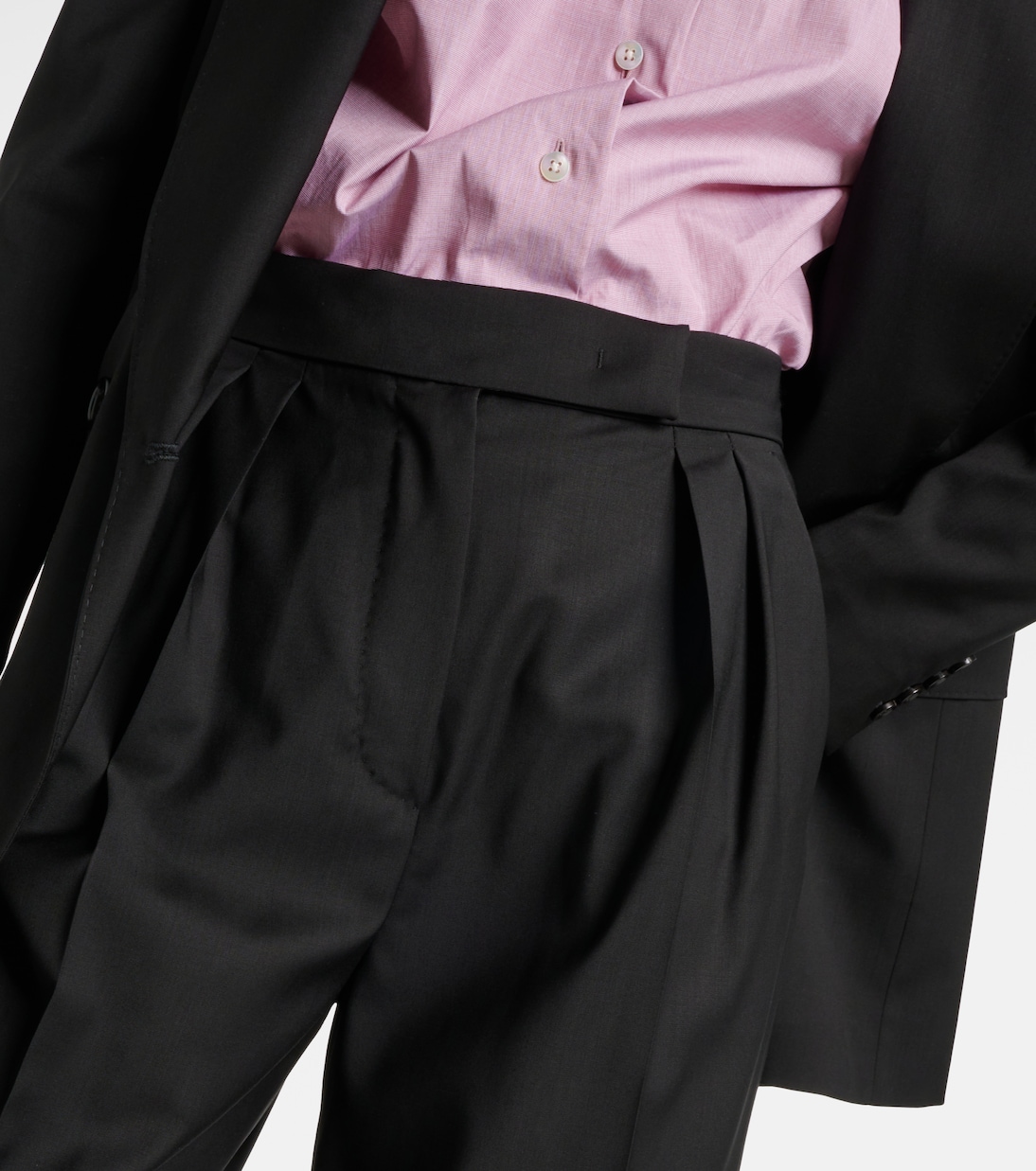 Pantalon ample Rimini en laine vierge | Max Mara