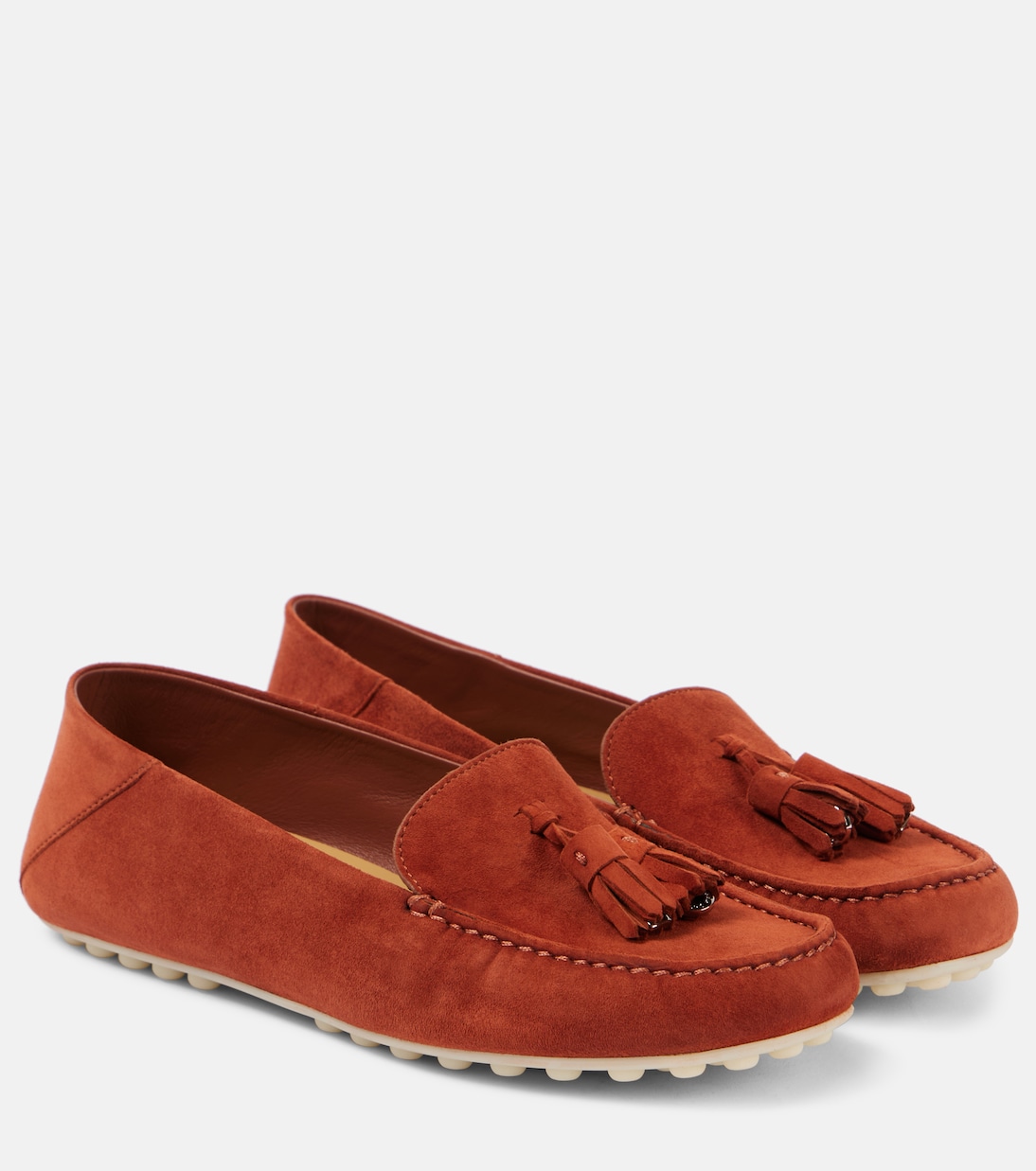 Mocassins Dot Sole Walk en daim | Loro Piana