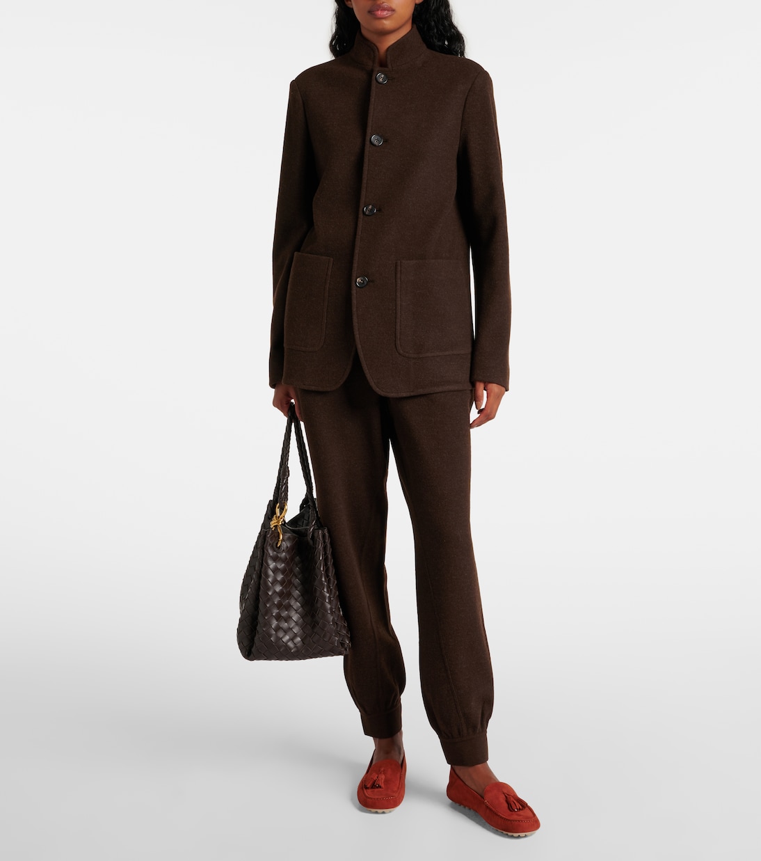 Mocassins Dot Sole Walk en daim | Loro Piana