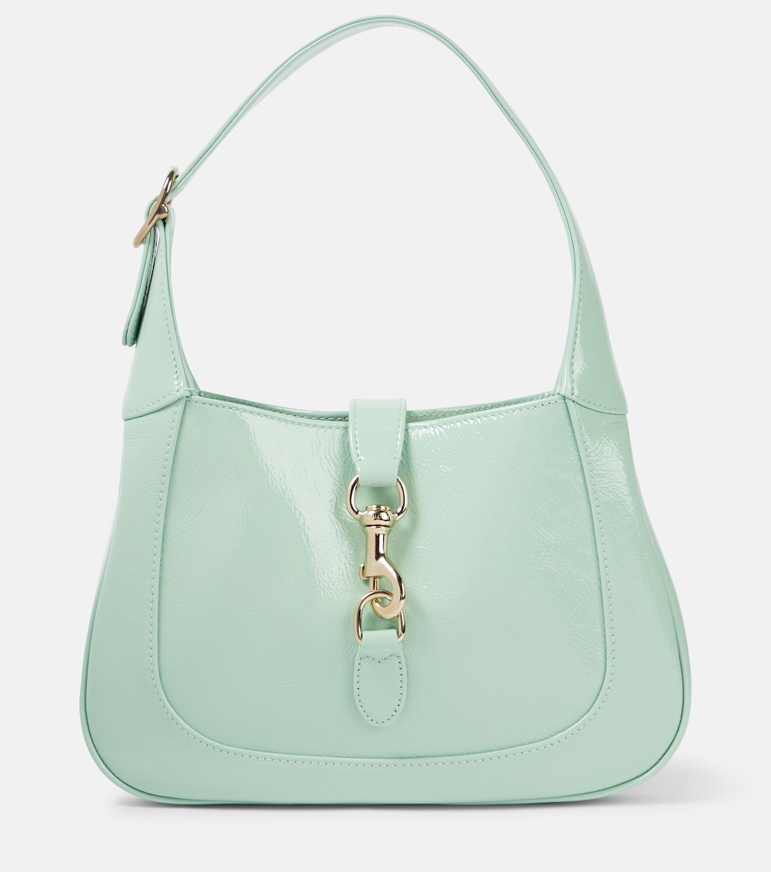 Schultertasche Gucci Jackie Small aus Lackleder | Gucci