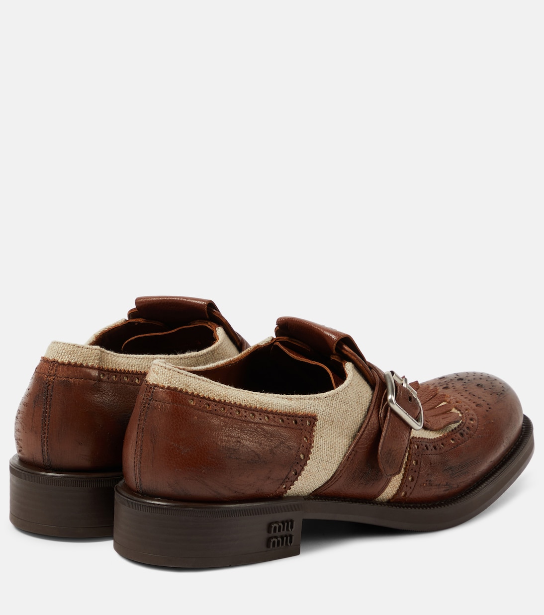 X Church's Slip-Ons Shanghai mit Leder | Miu Miu