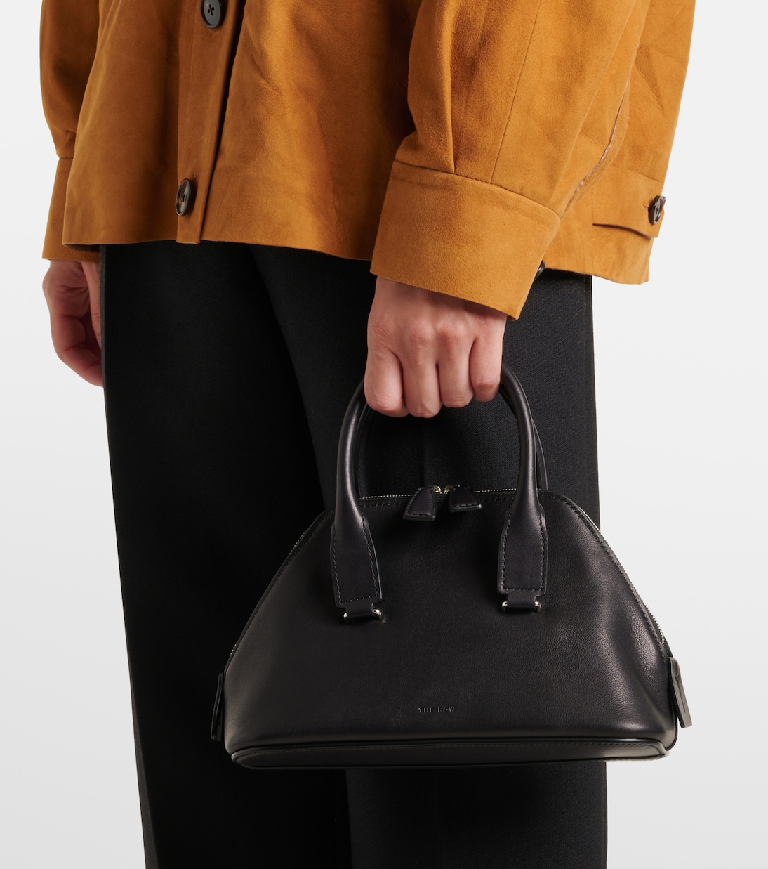 Sac Devon Mini en cuir | The Row