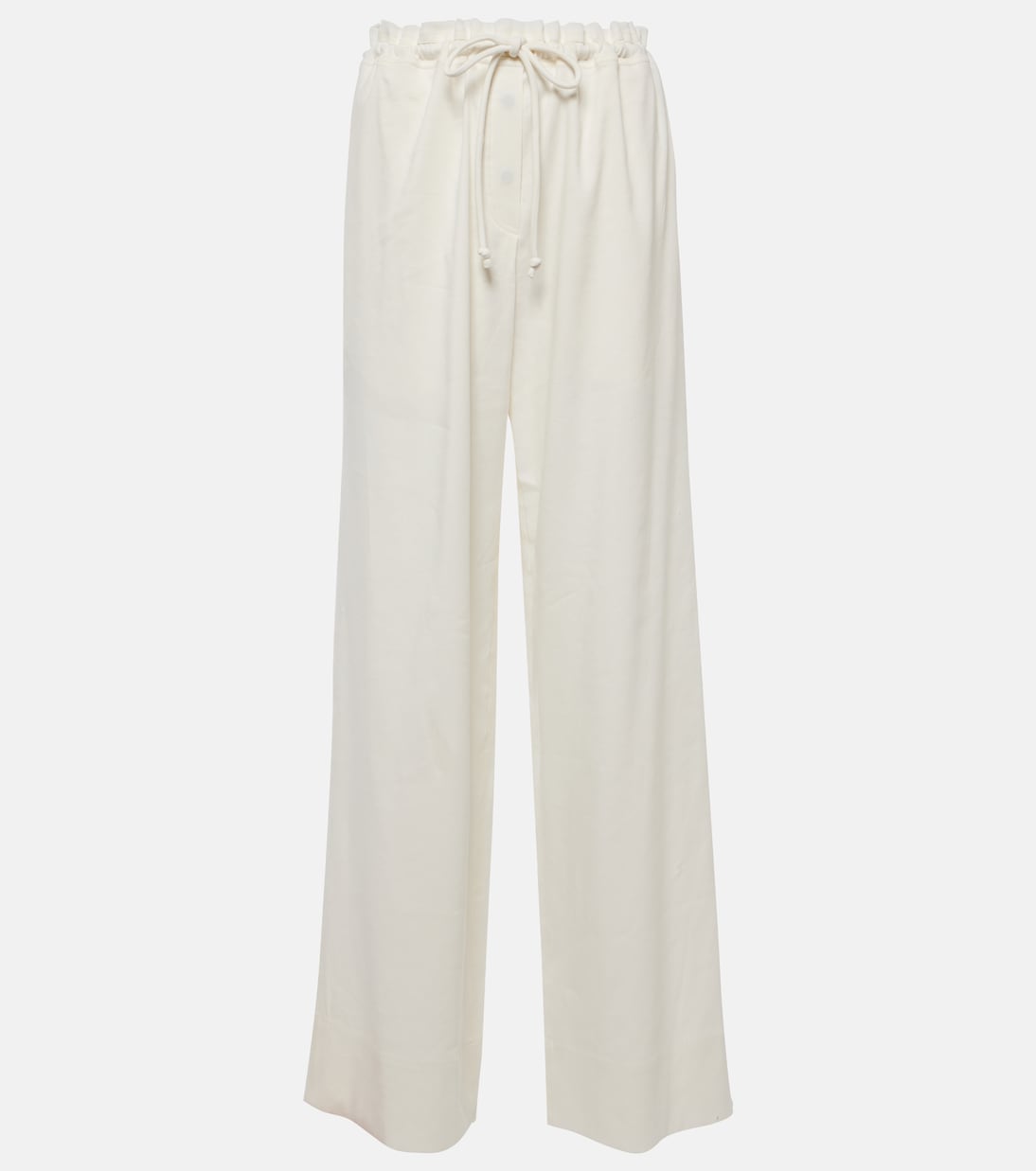 Pantaloni a gamba larga in misto lino | Proenza Schouler