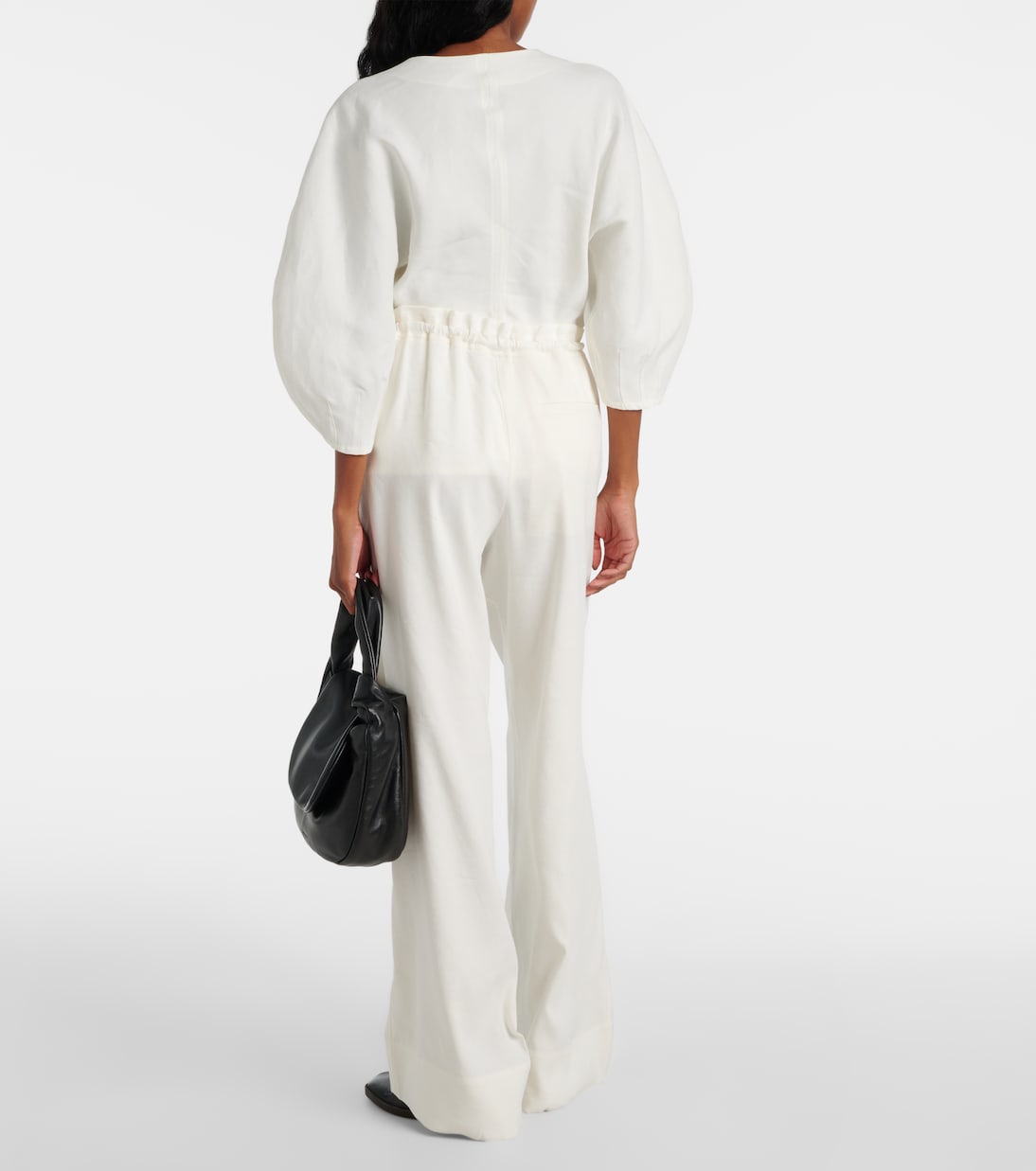 Pantaloni a gamba larga in misto lino | Proenza Schouler