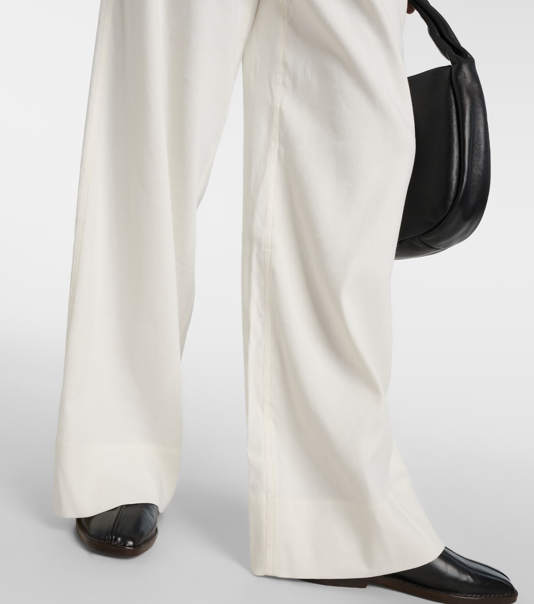Pantaloni a gamba larga in misto lino | Proenza Schouler