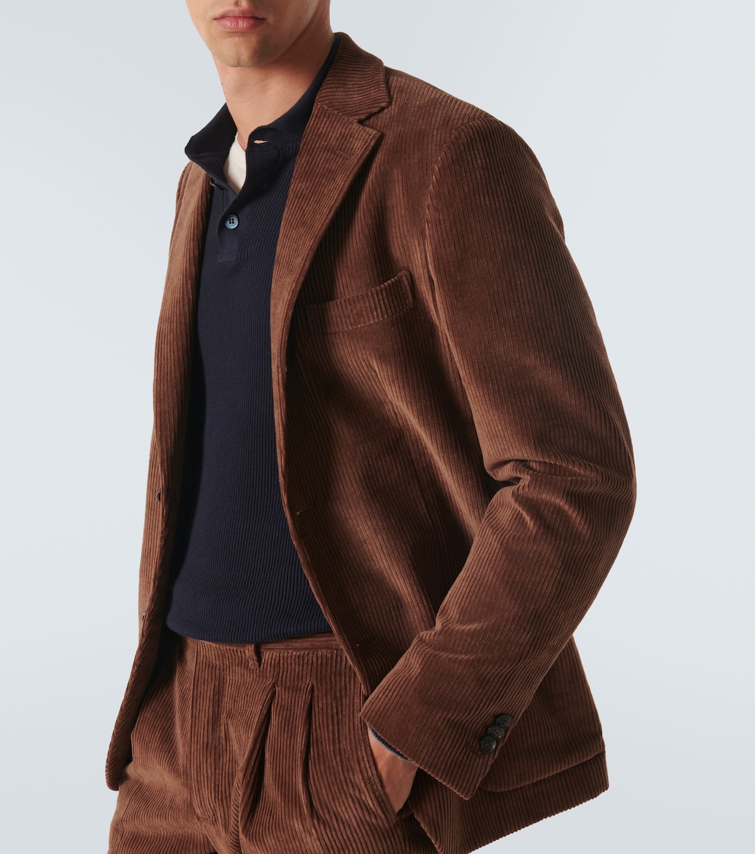 Blazer aus Baumwoll-Cord | Incotex